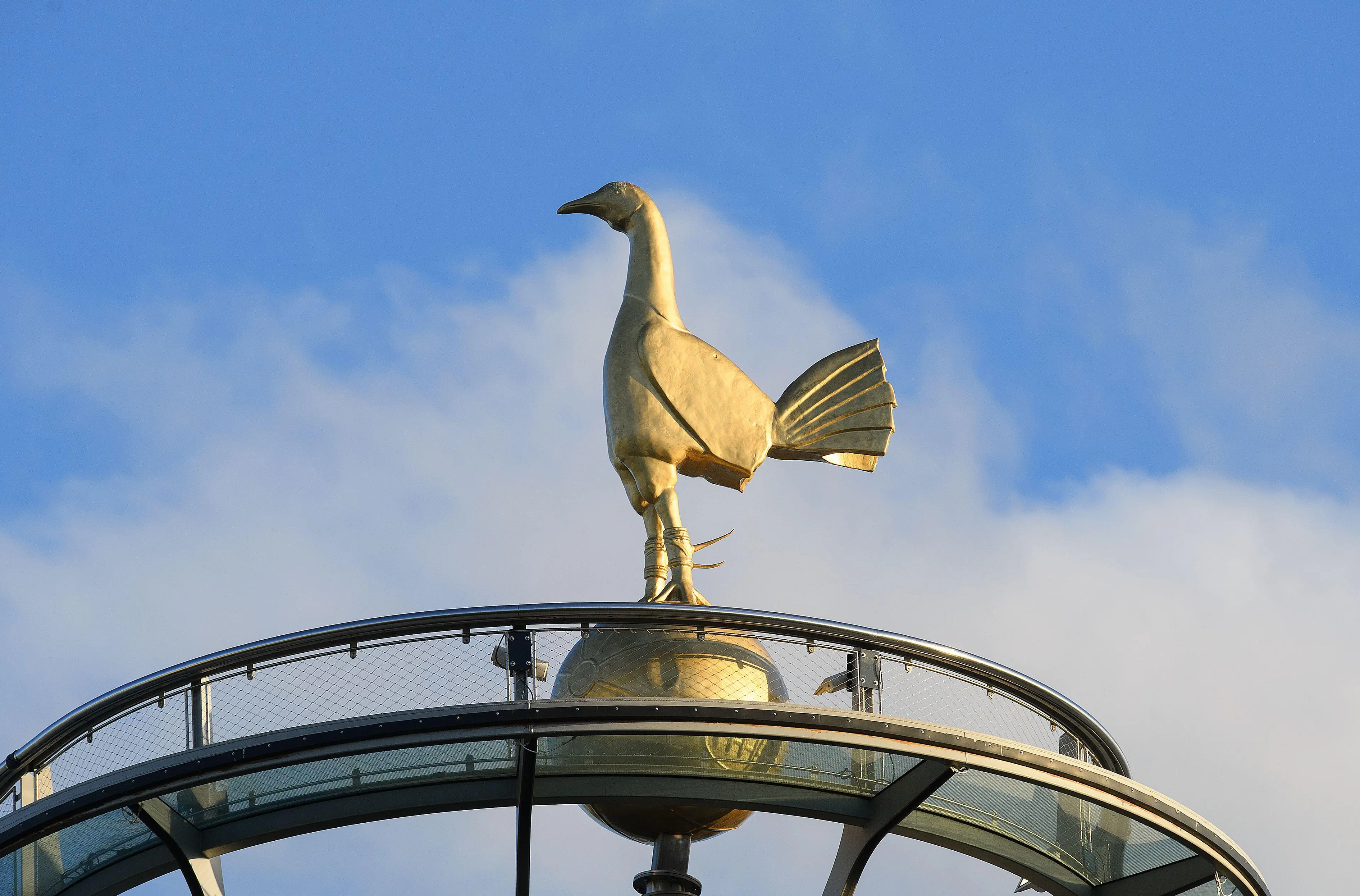 Tottenham Hotspur v Arsenal - Premier League - Tottenham Hotspur Stadium The Golden Cockerel at the Tottenham Hotspur Stadium