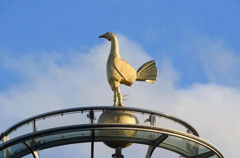 Tottenham Hotspur v Arsenal - Premier League - Tottenham Hotspur Stadium The Golden Cockerel at the Tottenham Hotspur Stadium