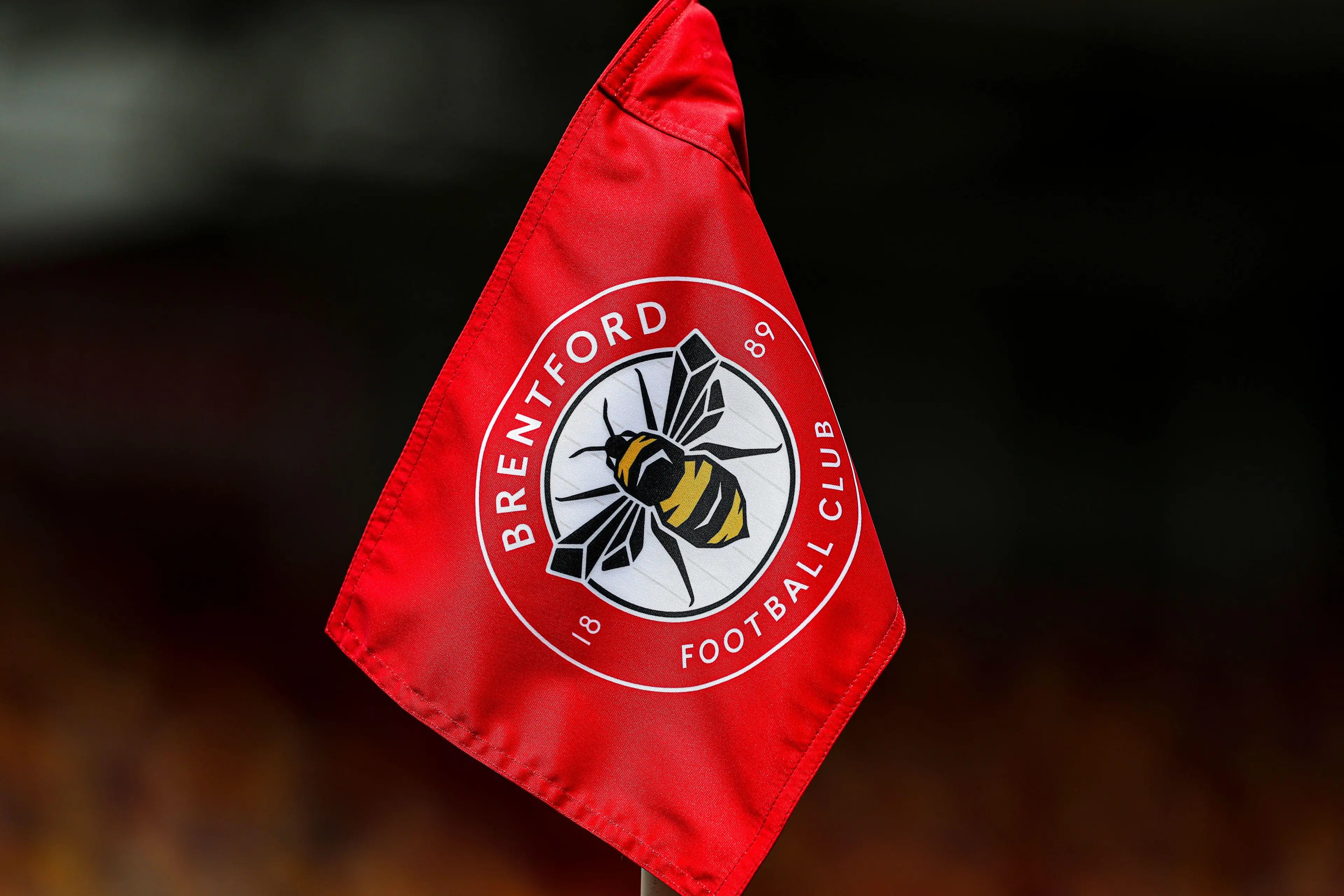 Brentford FC corner flag