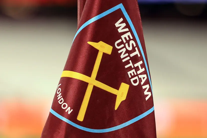 West Ham United FC flag